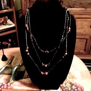 Chico’s beaded multi-color necklace (OS)